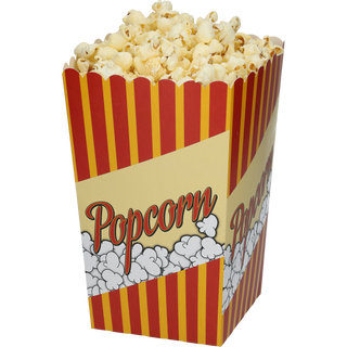 Popcornbägare Retro 1-pack Medium