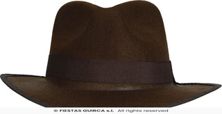 Brun Äventyrs Hatt