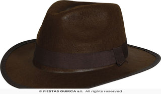 Brun Äventyrs Hatt