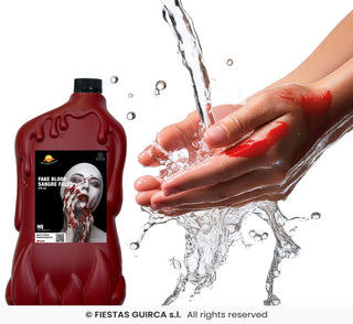 Tvättbart teaterblod, flaska 475 ml High Quality