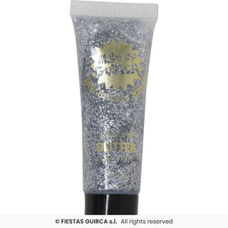 Silverglitter Sminklera Tub – Festsmink & Maskeradsmink