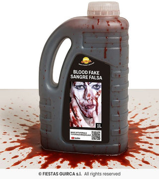 1 liter Teaterblod, flaska