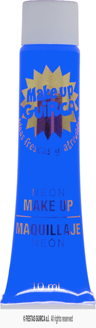 Neon Blått Smink Tub 10 ml – Festsmink & Maskeradsmink