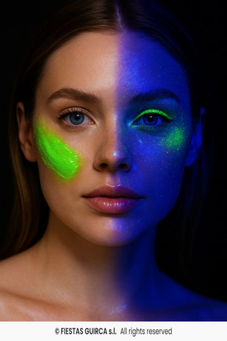 Neon Grönt Smink Tub 10 ml – Festsmink & Maskeradsmink