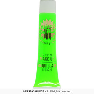 Neon Grönt Smink Tub 10 ml – Festsmink & Maskeradsmink