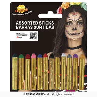Sminkkritor 12-pack