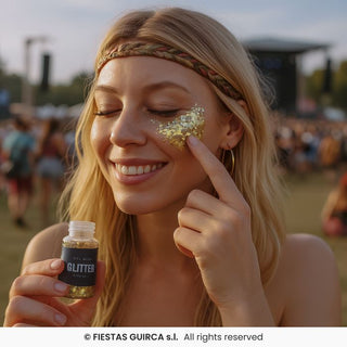 Guld Glittergel 20g