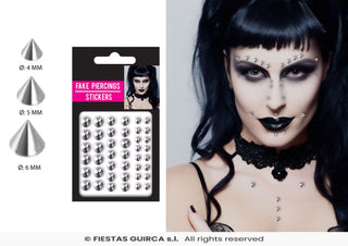 30 falska klisterpiercing