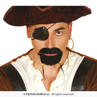 Piratögonlapp och örhänge