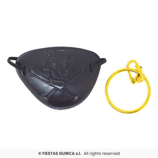 Piratögonlapp och örhänge