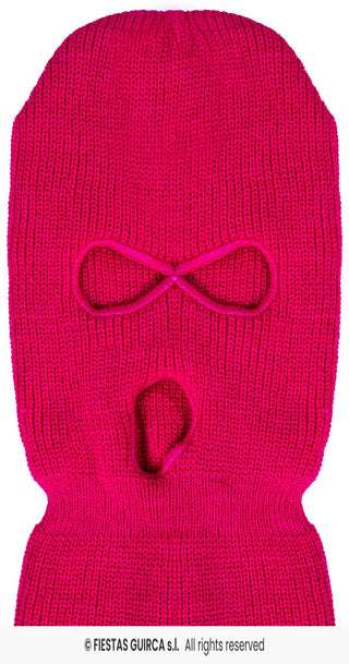 Neonrosa huva