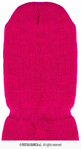 Neonrosa huva