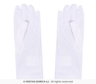 Gloves Short White