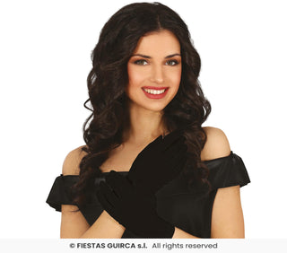 Gloves Short Black