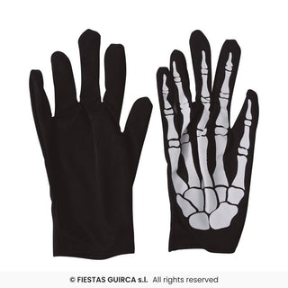 Skelett Handskar Onesize 25cm