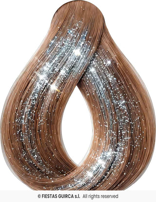 Glitter spray for hair Silver 125ml