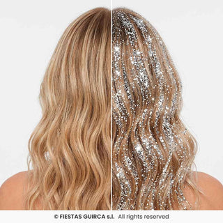 Glitter spray for hair Silver 125ml