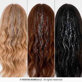 Glitter spray for hair Silver 125ml
