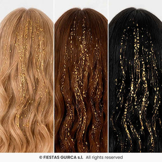 Glitter spray for hair Gold 125ml
