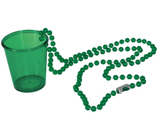 Halsband med glashänge – Assorterade färger 1pack