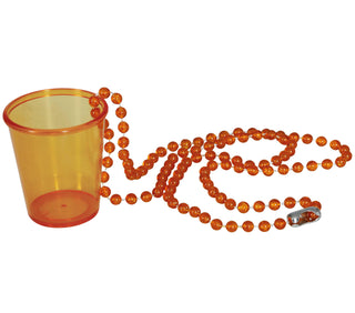 Halsband med glashänge – Assorterade färger 1pack