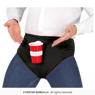 Beer Pong Kalsonger – Festtillbehör & Partyplagg Vuxen