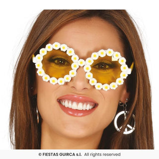 Hippie Glasögon med Solroser