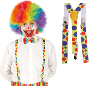 Hängslen Flerfärgad Clown
