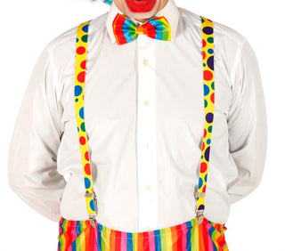 Hängslen Flerfärgad Clown