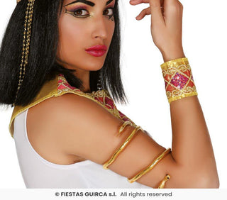 Egyptisk orm i metall, 90 cm