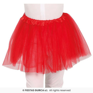 Tulle skirt Children Red 31cm