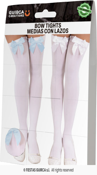 Strumpor med rosetter, blandade