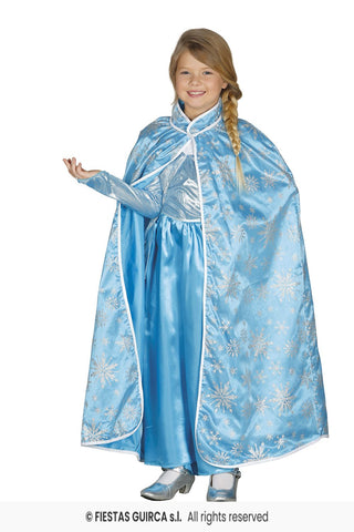 Ice Princess Cape för barn, 100 cm | Isprinsessa Cape