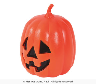 Pumpa med ljus, plast, 27 cm