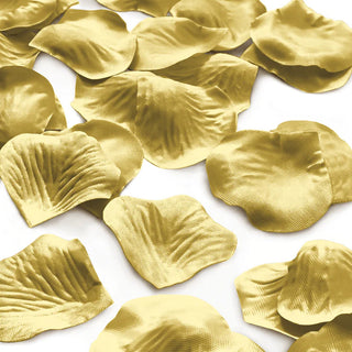 gold rose petals