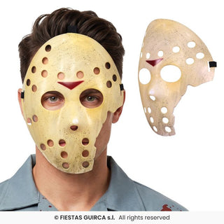 Trasig hockeymask, PVC