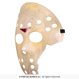 Trasig hockeymask, PVC