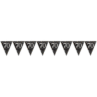 Pennant game with Year, Available in numbers 30, 40, 50, 60 and 70