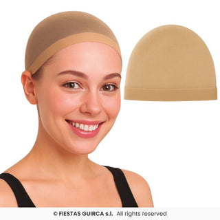 Peruksnät 2-pack Beige