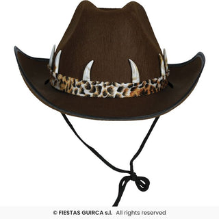 Brun australisk cowboyhatt