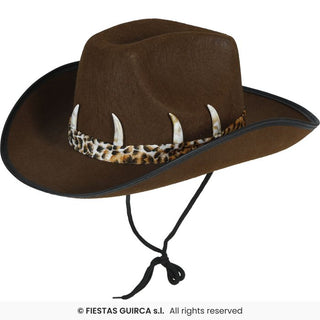 Brun australisk cowboyhatt
