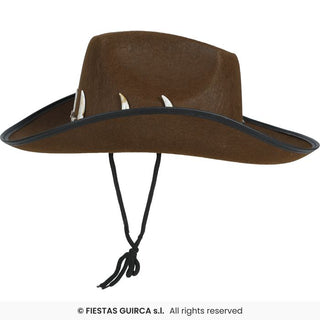 Brun australisk cowboyhatt