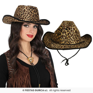 Cowboyhatt Leopard
