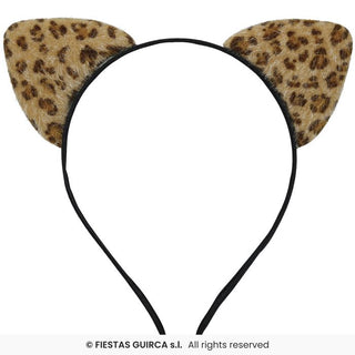 Leopard Öron Diadem