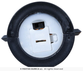 Pumpalykta med ljus, 10 cm display 12 st