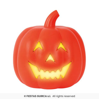 Pumpa med ljus och ljud, PVC, 32 cm
