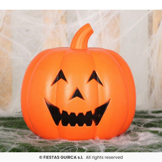 Pumpa med ljus och ljud, PVC, 32 cm