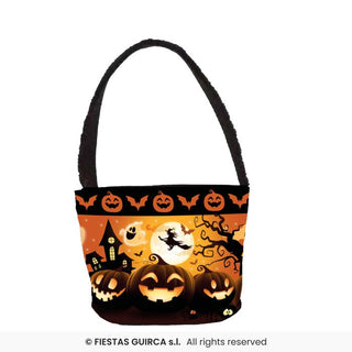 Godishink med pumpmotiv, orange 30X15 cm
