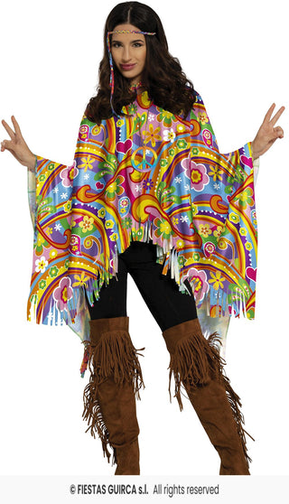 Hippie Poncho One Size