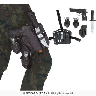 5-delat militärset